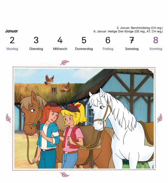 Bibi & Tina: Pferde-Kalender 2023- NOTOS BOOKS - notosplusbooks.gr