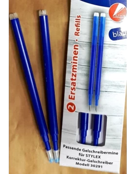 Ersatzminen blau 0,7 mm- Ανταλλακτικά για στυλό με μελάνι τζελ