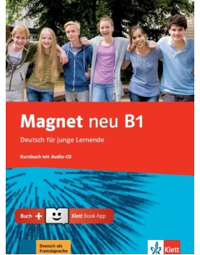 Magnet neu B1, Kursbuch mit Audio-CD + Klett Book-App