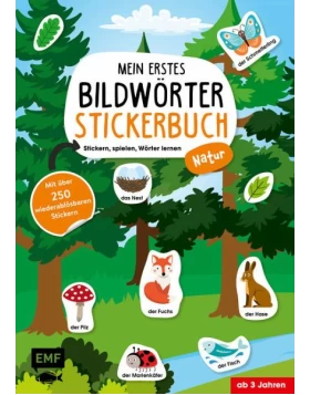 Mein erstes Bildwörter-Stickerbuch - Natur