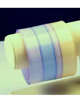 Βραχιόλι - Akryl- Armreif lila Weiss