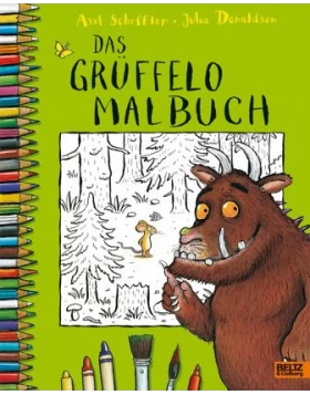 Der Grüffelo. Das Grüffelo-Malbuch - Μπλοκ ζωγραφικής Γκρούφαλο