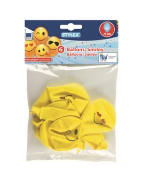 Μπαλόνια με φατσούλες Smiley - Luftballons Smiley