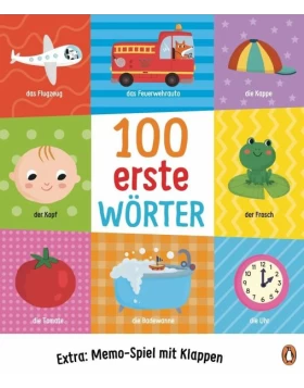 100 erste Wörter- Buch mit Papp-Einband