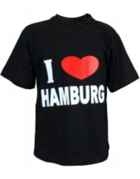 Kinder T-Shirt I Love Hamburg