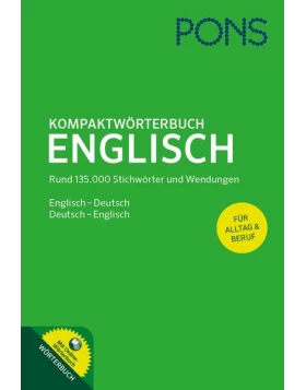 PONS Kompaktwörterbuch Englisch