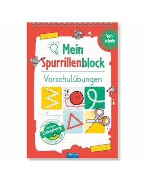 Mein Spurrillenblock Vorschulübungen Übungsbuch