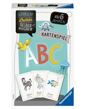  ABC-Kartenspiel, Lernen Lachen Selbermachen, Lernspiel - Εκπαιδευτικό παιχνίδι με κάρτες