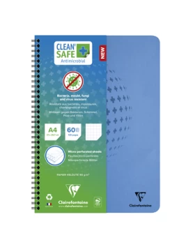 CLAIREFONTAINE Τετράδιο Α4 καρέ από αντιμικροβιακό υλικό - clean+ safe Heft A4 kariert