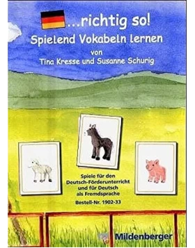 richtig so!, Spielend Vokabeln lernen- Εκπαιδευτικό παιχνίδι λέξεων