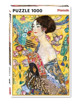 Puzzle Klimt, Dame mit Fächer- Παζλ, 60x 48