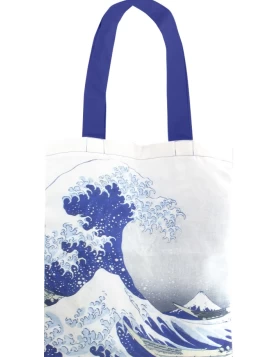 Υφασμάτινη τσάντα Hokusai, 35 x 46 cm - Baumwolltasche Luxe, Hokusai