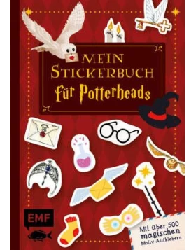 Mein Stickerbuch für Potterheads!- Βιβλίο με αυτοκόλλητα Harry Potter