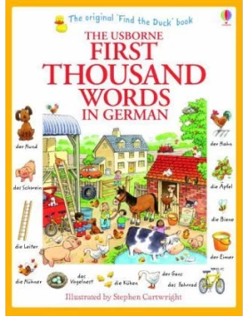 First Thousand Words in German - German/English