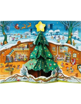 Weihnachten bei Familie Maus Pop-up-Adventskalender