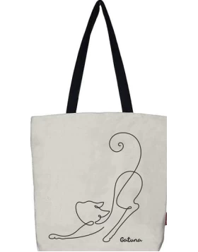 Stofftasche Gatuna weiss (37 x 38 cm)