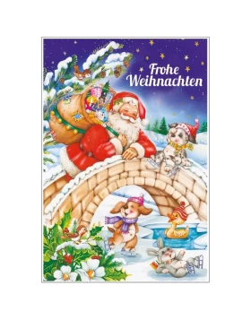 3D Glückwunschkarte lustige Weihnachtszeit- Χριστουγεννιάτικες ευχετήριες κάρτες