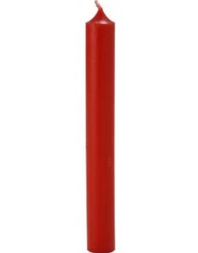 Κερί σε κόκκινο χρώμα- Stabkerze rot, 2x18x2cm
