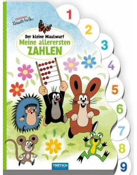 Der kleine Maulwurf Pappbilderbuch mit Register Meine allerersten Zahlen