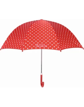 Ομπρέλα παιδική κόκκινη πουά - Regenschirm Punkte