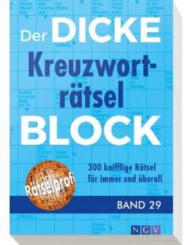 Der dicke Kreuzworträtsel-Block Band 29- Broschiertes Buch