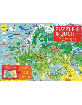 Puzzle & Buch: Europa