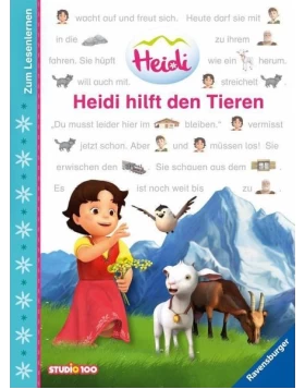 Heidi hilft den Tieren - zum Lesenlernen