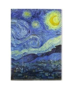 Διαφάνεια Van Gogh - L-Ordner A4-Format, Sternennacht, 22 x 31 cm