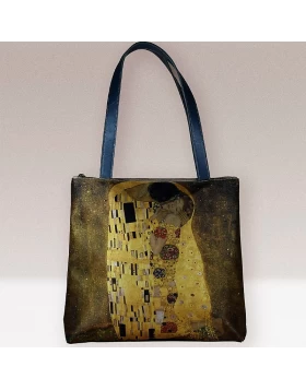 Μεγάλη τσάντα ώμου Klimt, 40 x 36 cm - Tasche Elise Bolso El Beso 