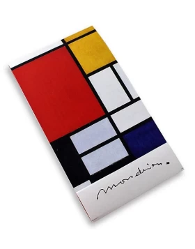 Μικρό μπλοκάκι σημειώσεων Mondrian, 7 x 11 cm - GoGoNotes, Komposition
