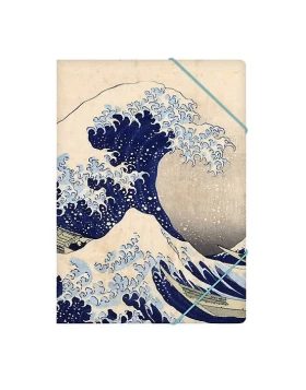 Hokusai Ντοσιέ με λάστιχο A4 - Aktenordner  Die große Welle