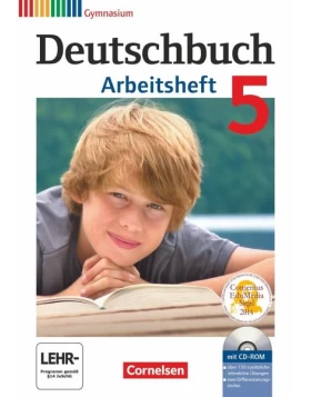 Deutschbuch 5. Schuljahr. Arbeitsheft mit Lösungen und Übungs-CD-ROM