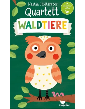 Quartett - Waldtiere - Τα ζώα του δάσους (παιχνίδι με κάρτες)