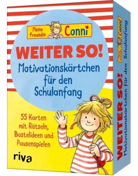 Meine Freundin Conni - Weiter so! - Motivationskärtchen für den Schulanfang