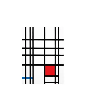 Τετράδιο τέχνης - Notizbuch, Skizzenbuch, Mondriaan 2