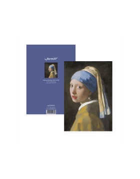 Τετράδιο  τέχνης - Heft, A5, Vermeer, Mädchen mit Perlenohrring