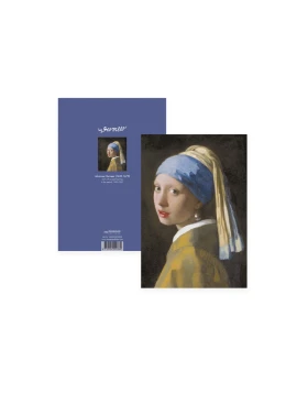 Heft, A5, Vermeer, Mädchen mit Perlenohrring
