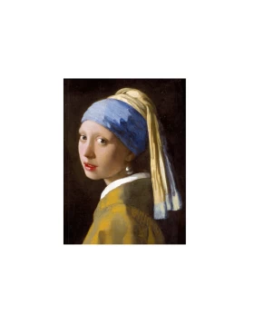 Kunst Skizzenbuch, Mädchen mit Perlenohrring, Vermeer