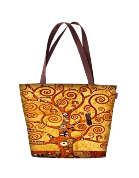 Υφασμάτινη τσάντα Klimt - Golden Tree Shopping Bag, 36 x 33 cm
