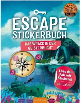 Escape-Stickerbuch - Das Wrack in der Geisterbucht