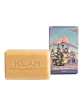 KLAR Weihnachtsseife Zimt 100g - Αρωματικό χριστουγεννιάτικο σαπούνι