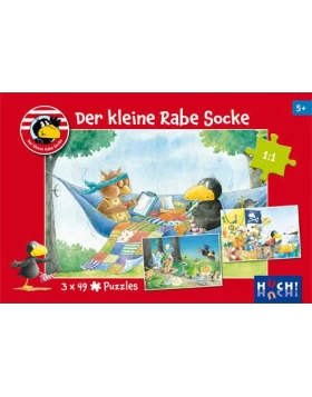 Puzzle Der kleine Rabe Socke - Παιδικό παζλ