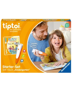 tiptoi Starter-Set Mein Wörter-Bilderbuch: Kindergarten