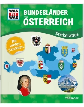 WAS IST WAS Stickeratlas Bundesländer Österreich