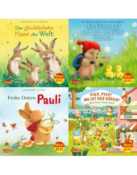 Maxi-Pixi-4er-Set 102: Endlich Frühling!