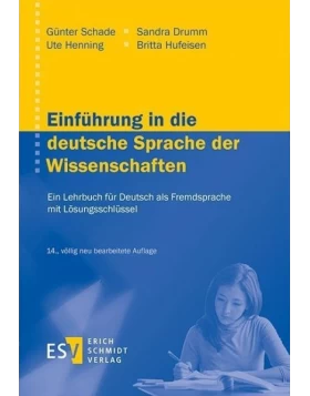 Einführung in die deutsche Sprache der Wissenschaften. NEU