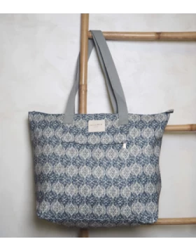 DE LA MUR υφασμάτινη τσάντα με φερμουάρ - Shopper bah, 47 x 32 cm