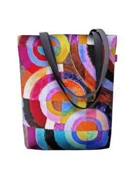 BERTONI υφασμάτινη τσάντα Circles Sunny Line,29 x 40 cm - Shopping Bag  