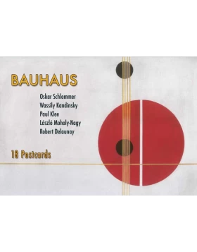 Βιβλιαράκι με κάρτες - Bauhaus Postkartenbuch, 16 x 11 cm