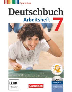 Deutschbuch 7. Schuljahr. Arbeitsheft mit Lösungen und Übungs-CD-ROM.Kartoniert